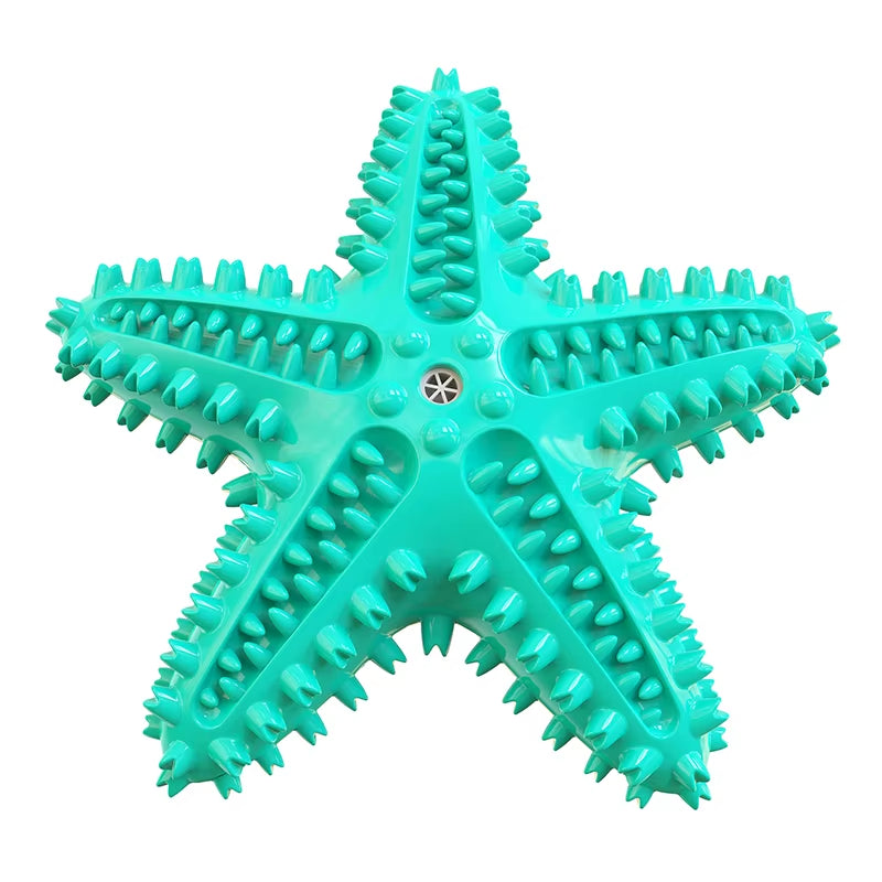 Dog Toys for Large Dogs Tooth Cleaning Chew Funny Interactive Training Starfish