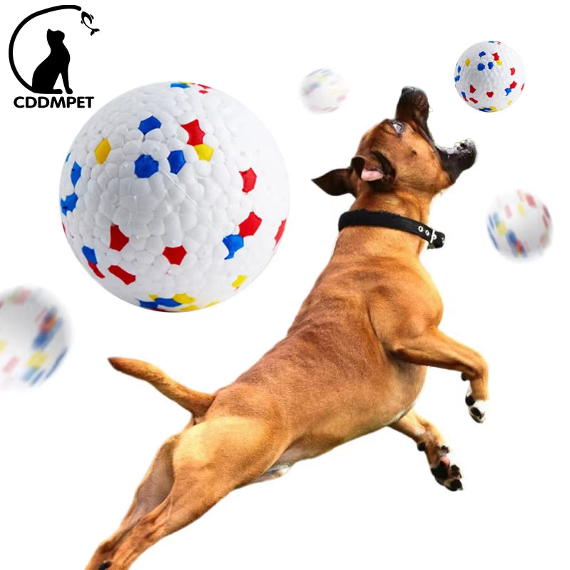 Bite Resistant Solid Dog Ball Toys for Small Large Dogs High Elasticity