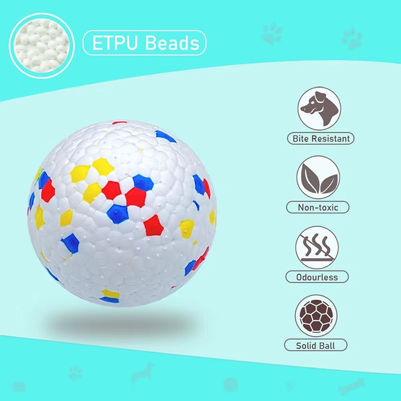 Bite Resistant Solid Dog Ball Toys for Small Large Dogs High Elasticity