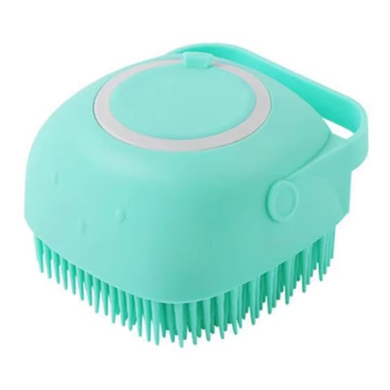 Bathroom Puppy Big Dog Cat Bath Massage Gloves Brush Soft