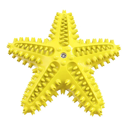 Dog Toys for Large Dogs Tooth Cleaning Chew Funny Interactive Training Starfish 