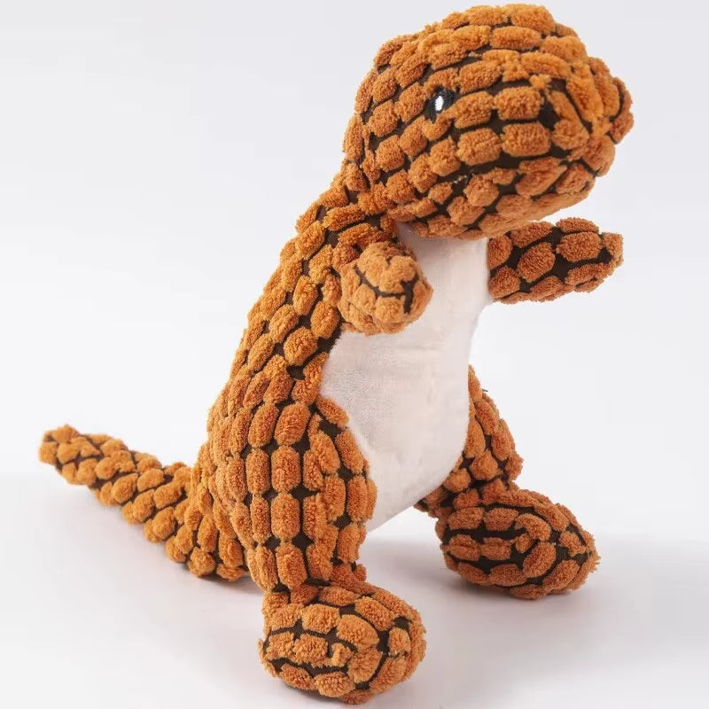 Cats and Dogs Pet Plush Dinosaur Toys Interactive Dog Chew Toys Plush Stuffing 