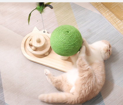 Pet Cat Tree Toys Cat Scratch Post Pet Furniture Scratching Post Cats Claw 