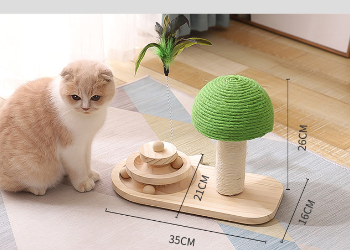 Pet Cat Tree Toys Cat Scratch Post Pet Furniture Scratching Post Cats Claw 
