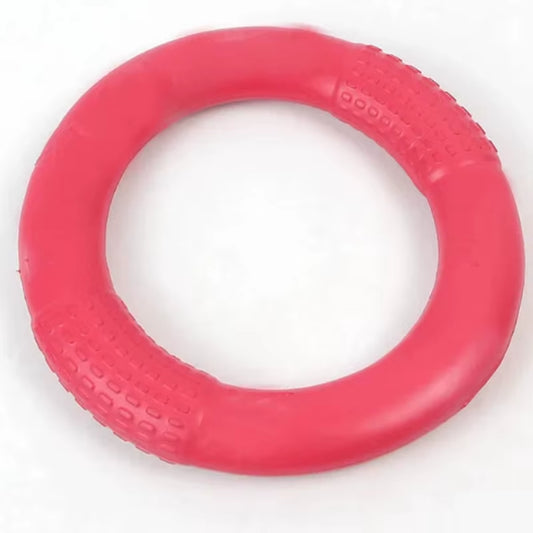 Orange Dog Toys Pet Flying Disk Training Ring Puller EVA Interactive Training 