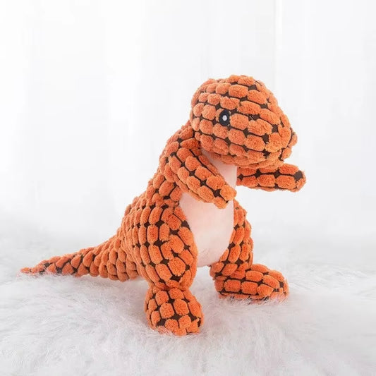 Cats and Dogs Pet Plush Dinosaur Toys Interactive Dog Chew Toys Plush Stuffing 