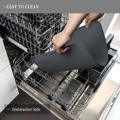 Cat Dog Food Mat for Pet Feeding Bowl Floors Waterproof Non Slip